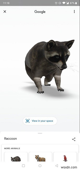 วิธีนำสัตว์ 3 มิติของ Google มาไว้ในห้องนั่งเล่นของคุณ 