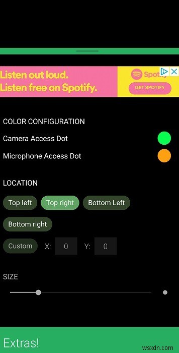 ใช้ Access Dots เพื่อค้นหาว่าแอพกำลังใช้ไมโครโฟนและกล้องในเบื้องหลังหรือไม่ 