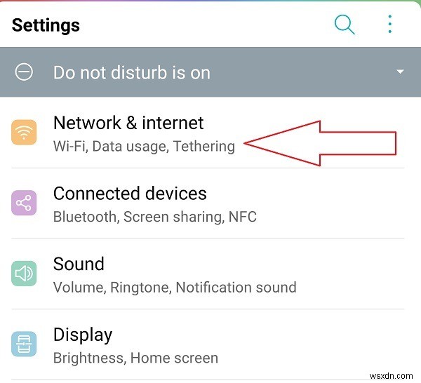 วิธีตั้งค่าการเชื่อมต่อ Wi-Fi แบบมีมิเตอร์บน Android 