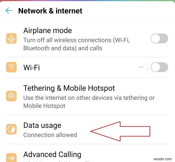 วิธีตั้งค่าการเชื่อมต่อ Wi-Fi แบบมีมิเตอร์บน Android 