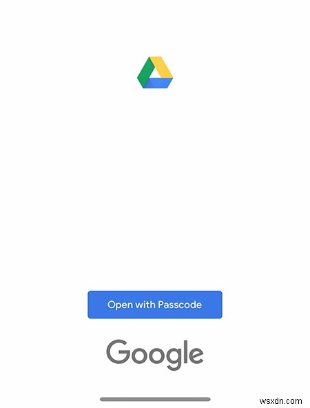 วิธีเพิ่มการตรวจสอบความถูกต้องของ Face ID ให้กับแอป Google Drive บน iOS 