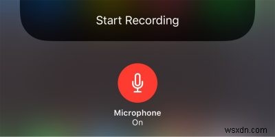 วิธีบันทึกหน้าจอพร้อมเสียงภายนอกบน iOS 
