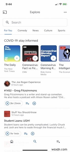 Google Podcasts ควรเป็นแอป Podcast ใหม่ของคุณบน iOS 