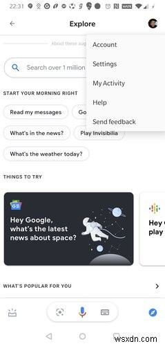 วิธีเปิดใช้งาน Google Assistant Ambient Mode 