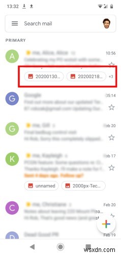 วิธีบันทึกไฟล์แนบ Gmail บน Android 