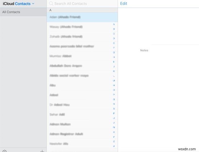 วิธีคืนค่าผู้ติดต่อบนอุปกรณ์ iOS จาก iCloud 