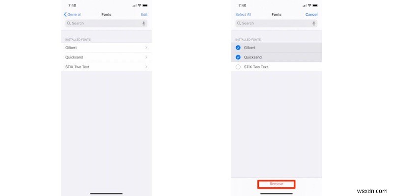 วิธีติดตั้งแบบอักษรใหม่บน iOS 13 