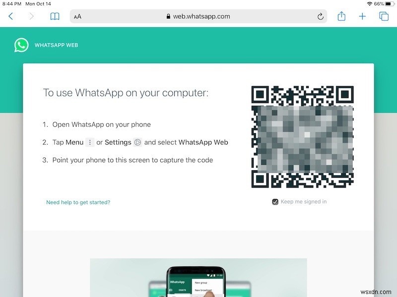 วิธีรับ WhatsApp บน iPad ของคุณโดยไม่ต้องเจลเบรค 