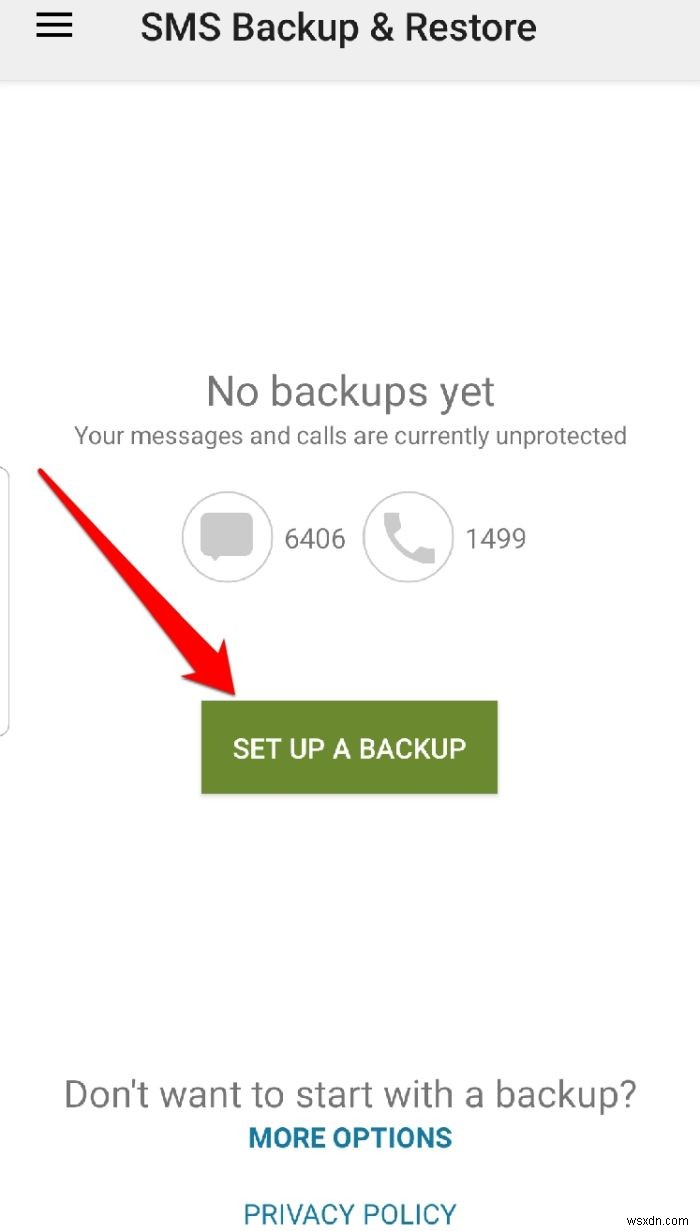 วิธีสำรอง SMS ของคุณใน Android 