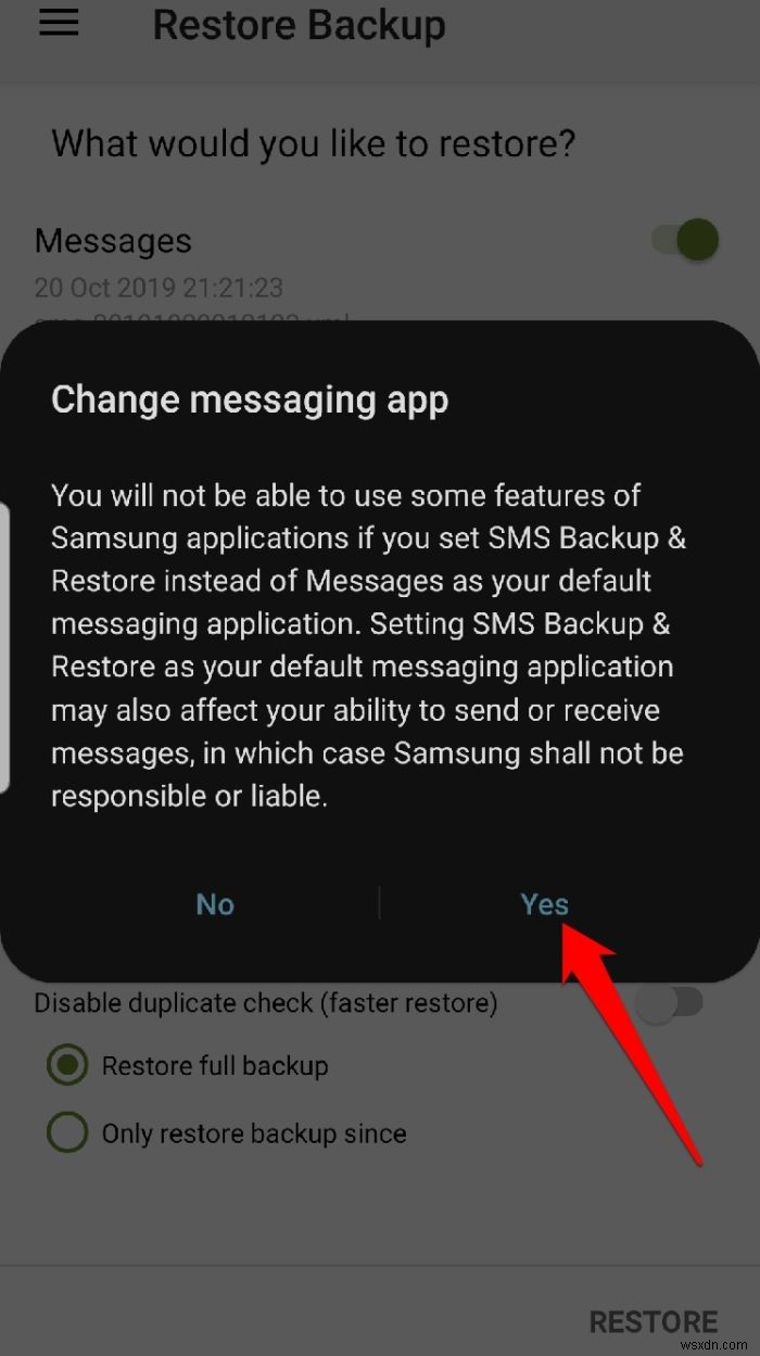 วิธีสำรอง SMS ของคุณใน Android 