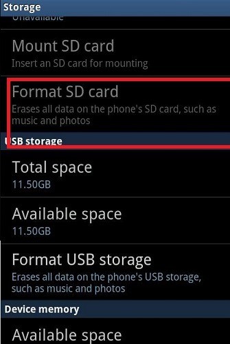 วิธีฟอร์แมตการ์ด SD ของคุณบน Android 