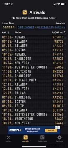 วิธีตรวจสอบเที่ยวบินของคุณด้วยแอพสำหรับ iPhone เหล่านี้ 