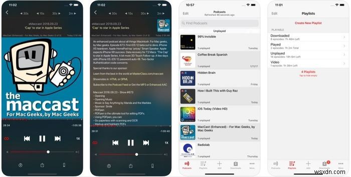 5 แอพ Podcast ที่ดีที่สุดสำหรับ iOS ในปี 2019 