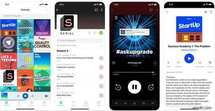 5 แอพ Podcast ที่ดีที่สุดสำหรับ iOS ในปี 2019 