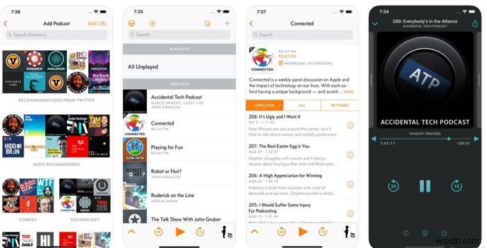 5 แอพ Podcast ที่ดีที่สุดสำหรับ iOS ในปี 2019 