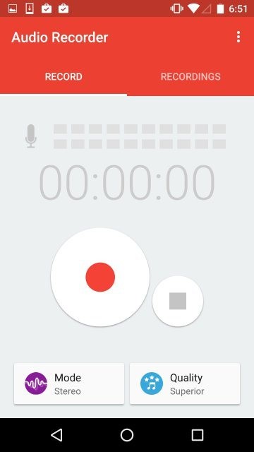 5 แอพบันทึกเสียงที่ดีที่สุดสำหรับ Android 