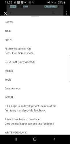 วิธีใช้ ScreenshotGo ของ Firefox สำหรับ Android 