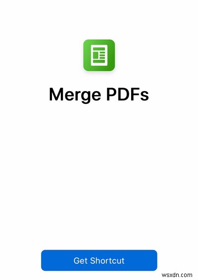 วิธีรวมไฟล์ PDF หลายไฟล์ใน iOS 
