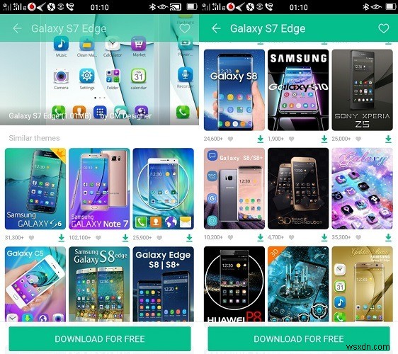 5 ธีมและวอลเปเปอร์ที่ดีที่สุดสำหรับ CM Launcher 3D 