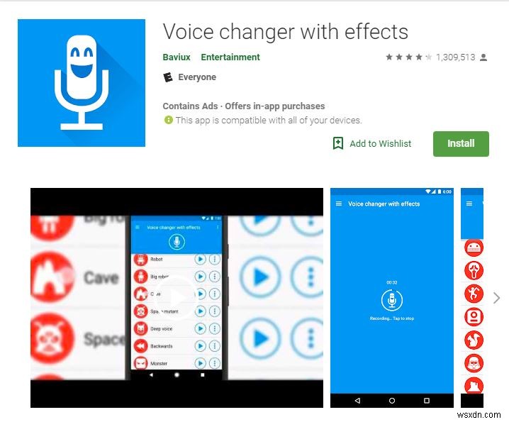 แอพเปลี่ยนเสียงแสนสนุกสำหรับ Android 