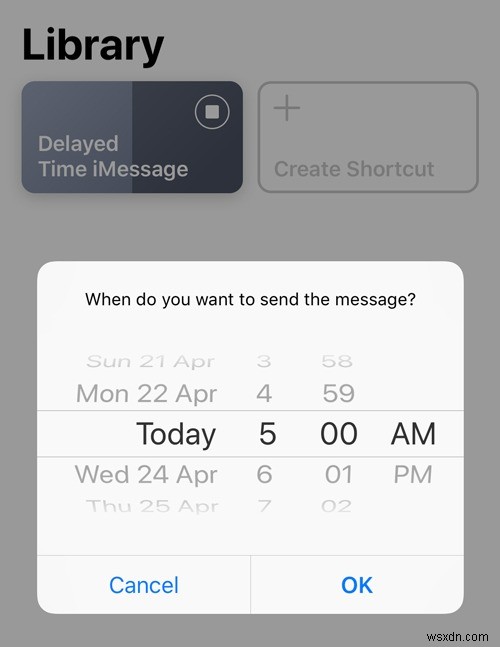 วิธีกำหนดเวลาส่งข้อความบน iPhone ของคุณ 