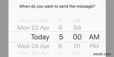 วิธีกำหนดเวลาส่งข้อความบน iPhone ของคุณ 