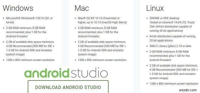 คู่มือสำหรับผู้เริ่มต้นใช้งาน Android Studio 