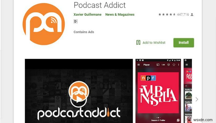 5 แอพ Android Podcast ที่ดีที่สุดฟรี 