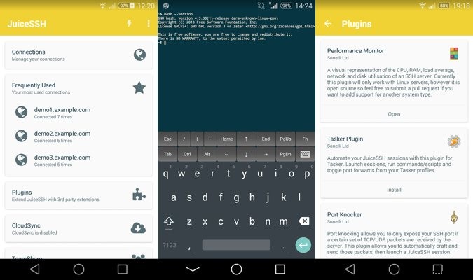 การเข้าถึงเซิร์ฟเวอร์ Linux ของคุณจาก Android 