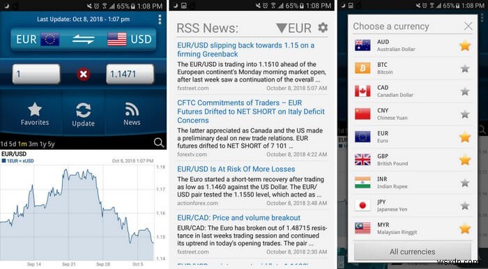 5 แอพแปลงเงินที่ดีที่สุดสำหรับ Android 