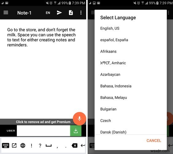 5 แอพแปลงเสียงพูดเป็นข้อความที่ดีที่สุดเพื่อให้เขียนตามคำบอกได้ง่ายขึ้นใน Android 