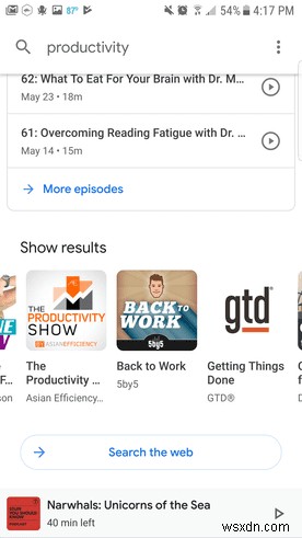 วิธีใช้แอป Google Podcasts ใหม่ 