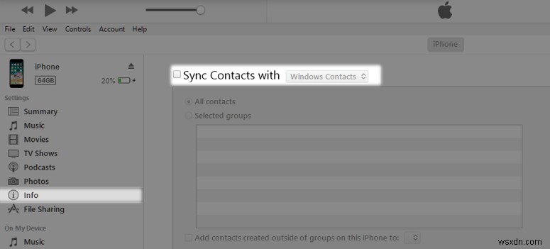 วิธีซิงค์รายชื่อผู้ติดต่อ Outlook ของคุณกับ iPhone 