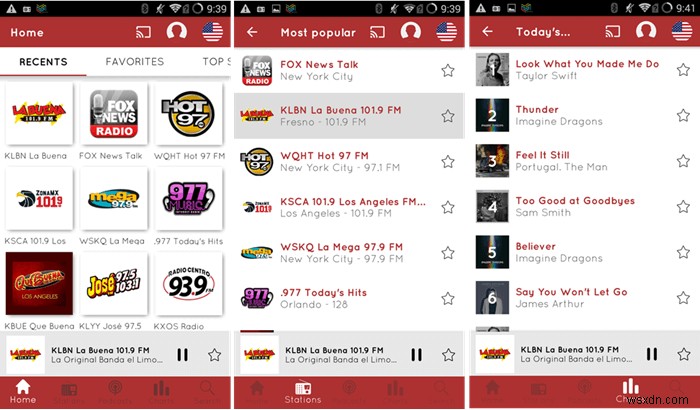 myTuner Radio – แอปวิทยุอินเทอร์เน็ตข้ามแพลตฟอร์มฟรี 