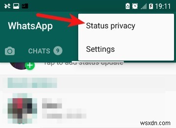 วิธีซ่อนการอัปเดตสถานะ WhatsApp จากบุคคลเฉพาะ 