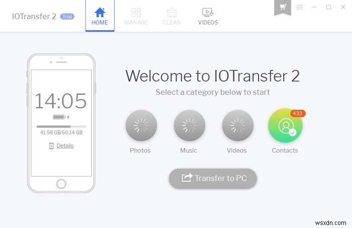 IOTransfer:จัดการอุปกรณ์ iOS ของคุณได้อย่างง่ายดายใน Windows 