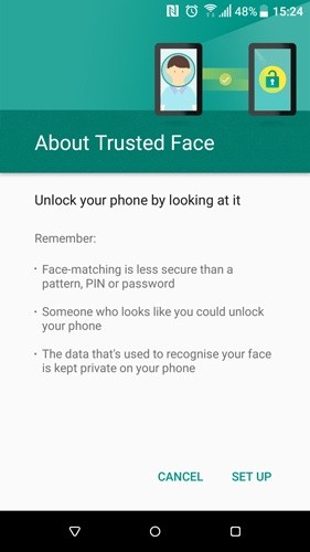 วิธีใช้ Face Unlock บนอุปกรณ์ Android ใด ๆ 