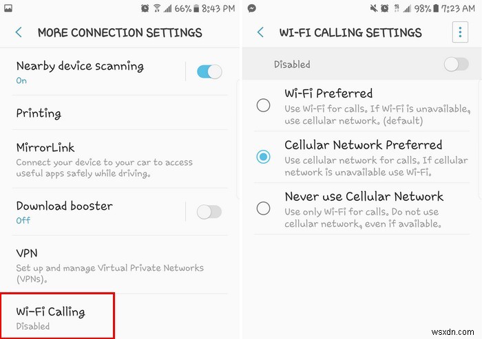 การโทรผ่าน WiFi คืออะไรและจะเปิดใช้งานบนโทรศัพท์ Android ได้อย่างไร 