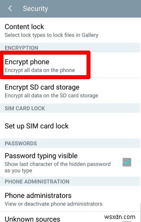 วิธีเข้ารหัสและถอดรหัสไฟล์บนอุปกรณ์ Android 