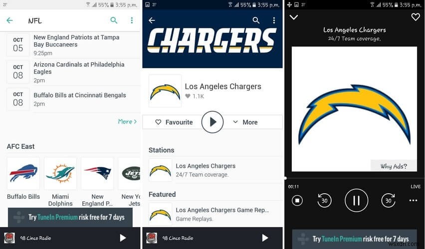 5 แอพ Android ที่ดีที่สุดสำหรับแฟน NFL 