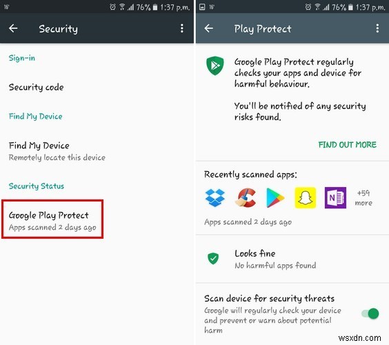 Google Play Protect:อธิบายระบบความปลอดภัยใหม่ของ Android 