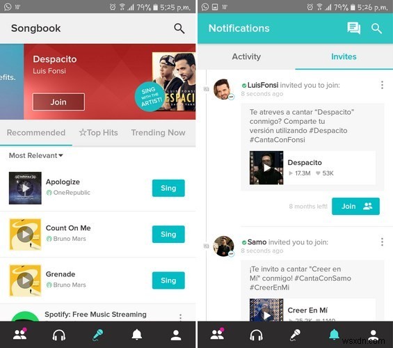 แอพคาราโอเกะ Android 5 อันดับแรกสำหรับร้องเพลงในงานปาร์ตี้ 