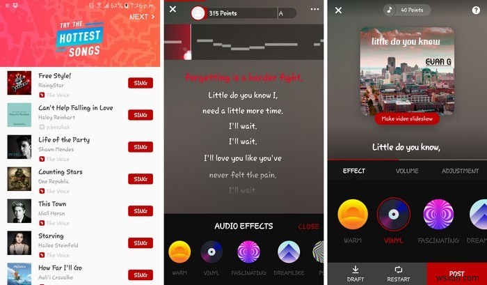 แอพคาราโอเกะ Android 5 อันดับแรกสำหรับร้องเพลงในงานปาร์ตี้ 