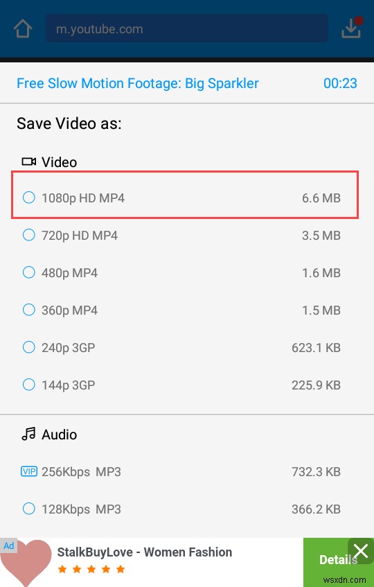 วิธีดาวน์โหลดวิดีโอออนไลน์ไปยัง Android อย่างง่ายดายด้วย Keepvid Android 