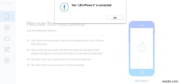 ช่วยชีวิตดิจิตอลของคุณด้วย Primo iPhone Data Recovery 