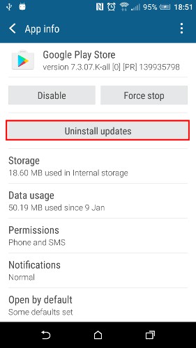 วิธีแก้ไข “com.google.process.gapps ได้หยุดทำงาน” บน Android 