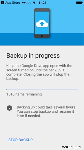 วิธีเปลี่ยนจาก iOS เป็น Android โดยใช้ Google Drive Backup 