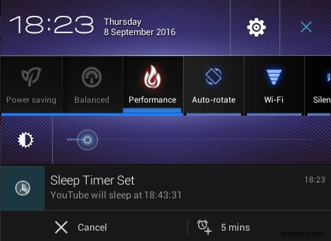 วิธีตั้งค่า Music Sleep Timer บน Android 