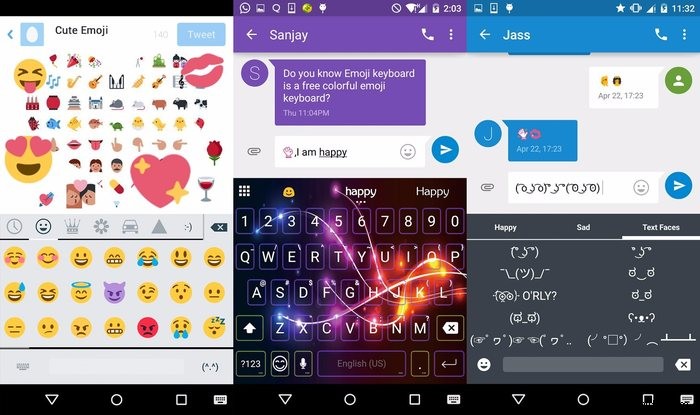 นี่คือ 4 Android Emoji Keyboards เพื่อตอบสนองความต้องการ Emoji ของคุณ 
