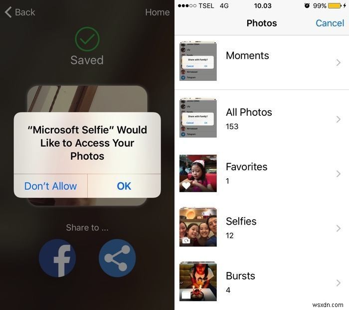 ถ่ายเซลฟี่ที่ดีที่สุดของคุณโดยใช้ Microsoft Selfie [iOS] 